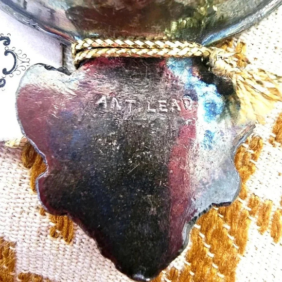 Vintage Ornate - Silver Plate Tea Strainer The Tea Shop Bergdorf - Picture 4 of 6